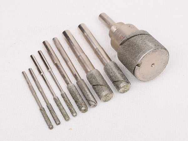 電鍍金剛石半圓球頭磨棒